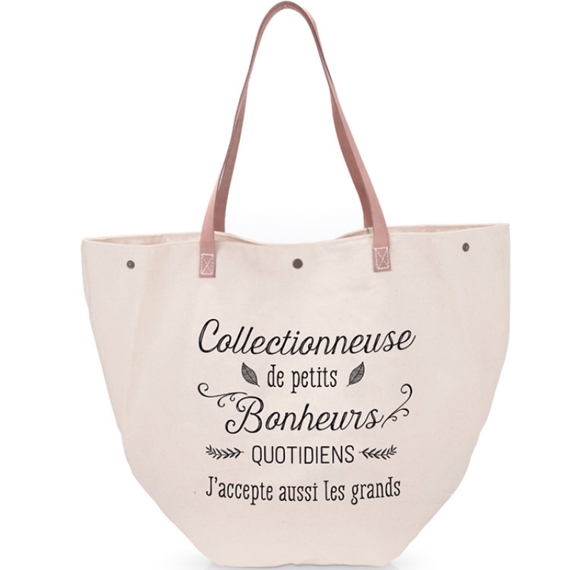 Grand sac de plage Collectionneuse de petits bonheurs - Label' Tour