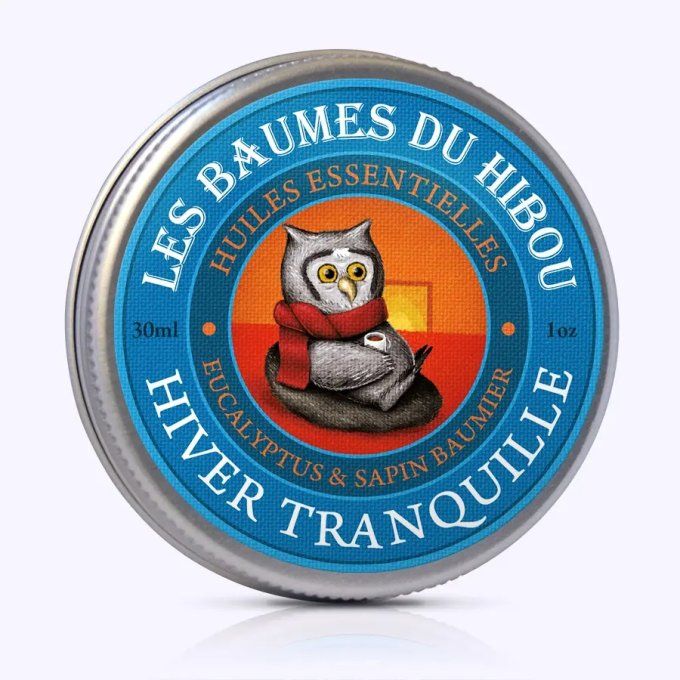 BAUME CORPOREL BIO AUX HUILES ESSENTIELLES "HIVER TRANQUILLE" - Les Baumes du Hibou