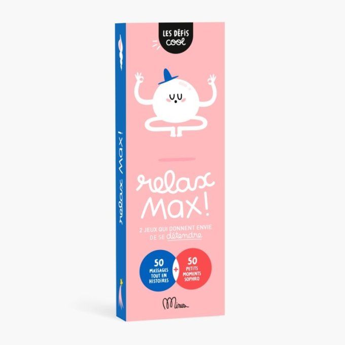JEU DE DÉTENTE POUR ENFANT "RELAX MAX" - Minus Editions