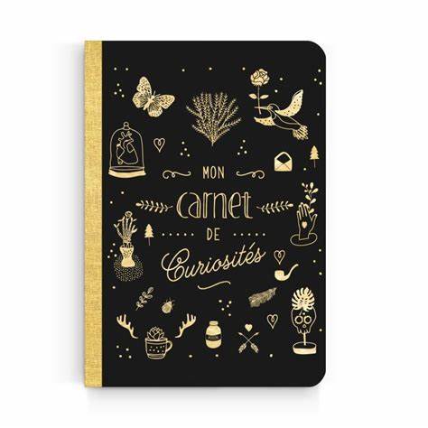 Carnet "Mon carnet de curiosités"
