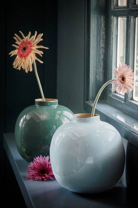Vase métal Bleu clair - Pip Studio