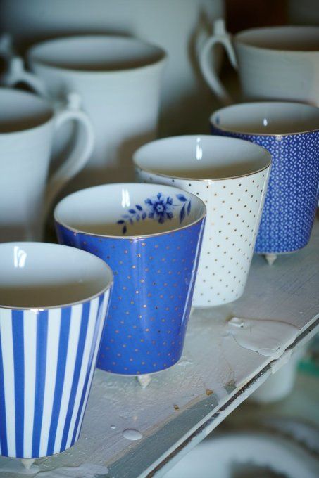 Petit mug sans anse Royal Stripes motifs - Pip Studio