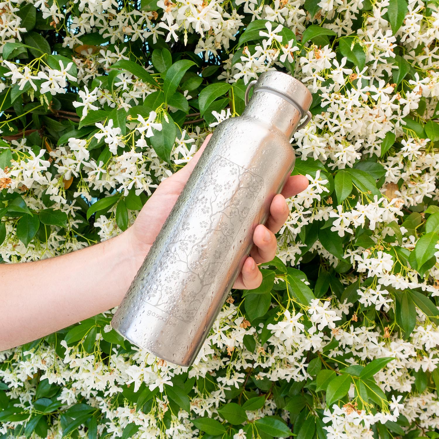 Les beaux jours approchent ! Pensez à la GOURDE INOX : Une alternative saine et zéro déchet aux bouteilles d'eau jetables en plastique !